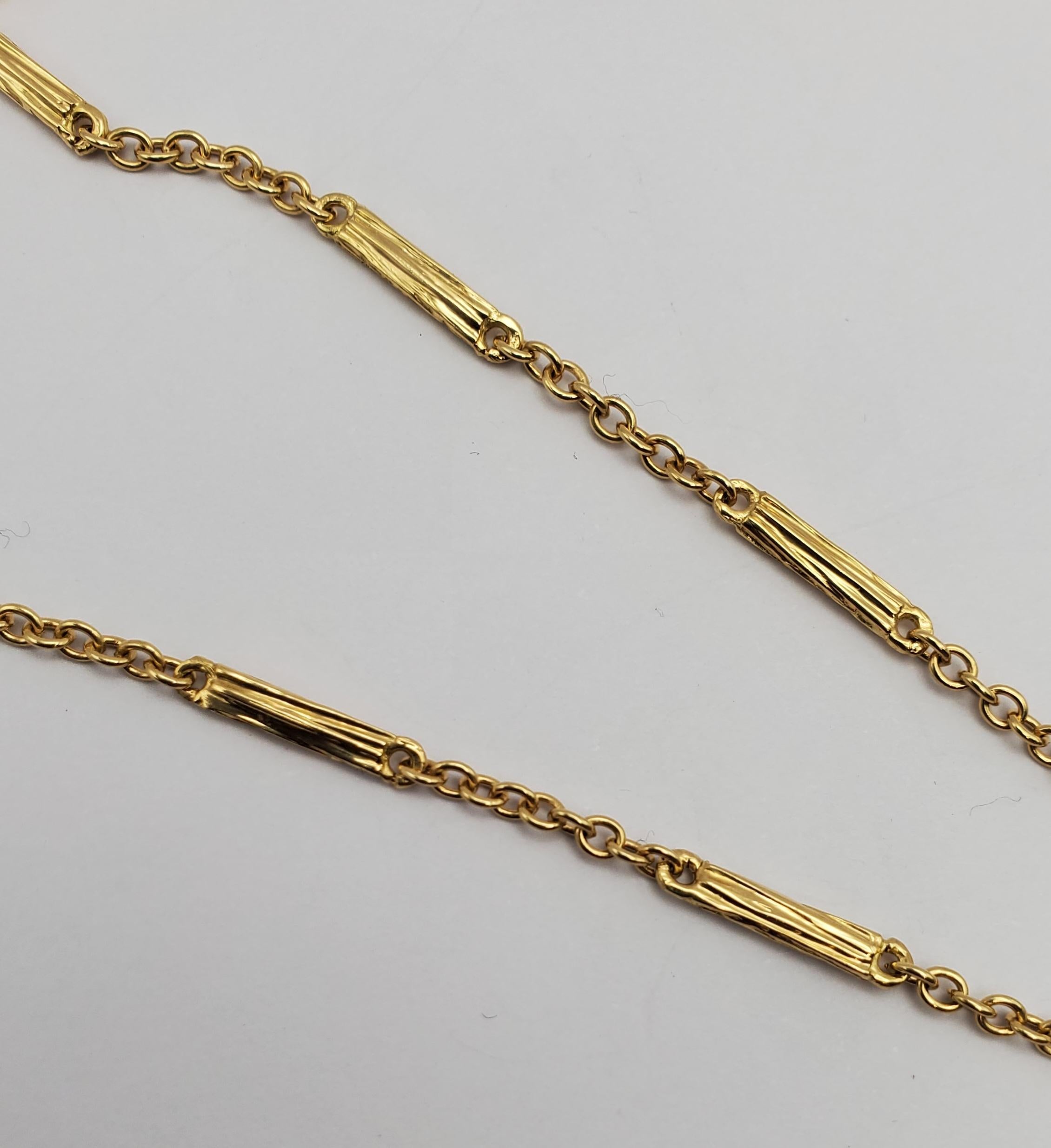 Contemporary 18k Roberto Coin Diamond Gold Heart Necklace from Elefantino Collection For Sale