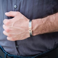 Alessa Men's Imperial Itan Bracelet 18 Karat Rose Gold Men's Collection