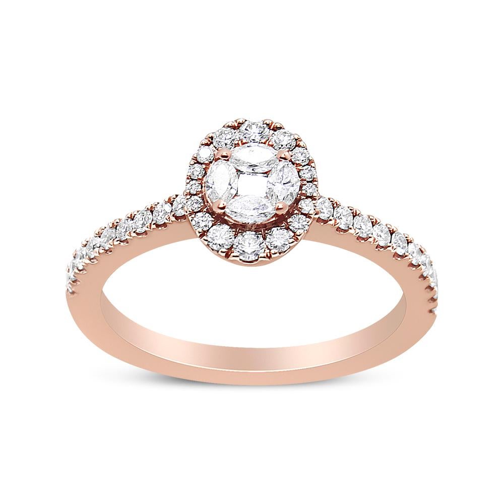 rose gold disney ring