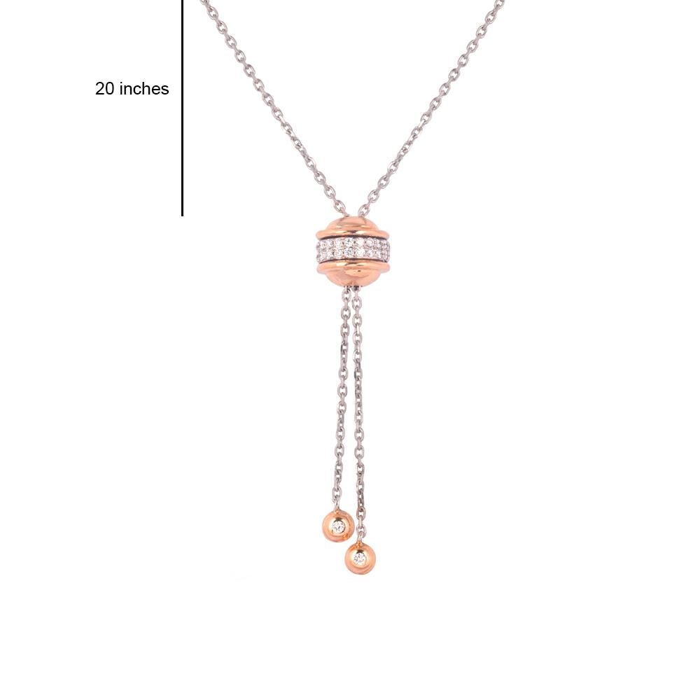Women's IGI Certified 18K Gold 0.9ct Natural Diamond F-VVS Rose Necklace Earrings Set For Sale