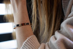 Cartier 18 Karat Roségold, 10 runde Diamanten im Brillantschliff, Karat 0,96 Karat