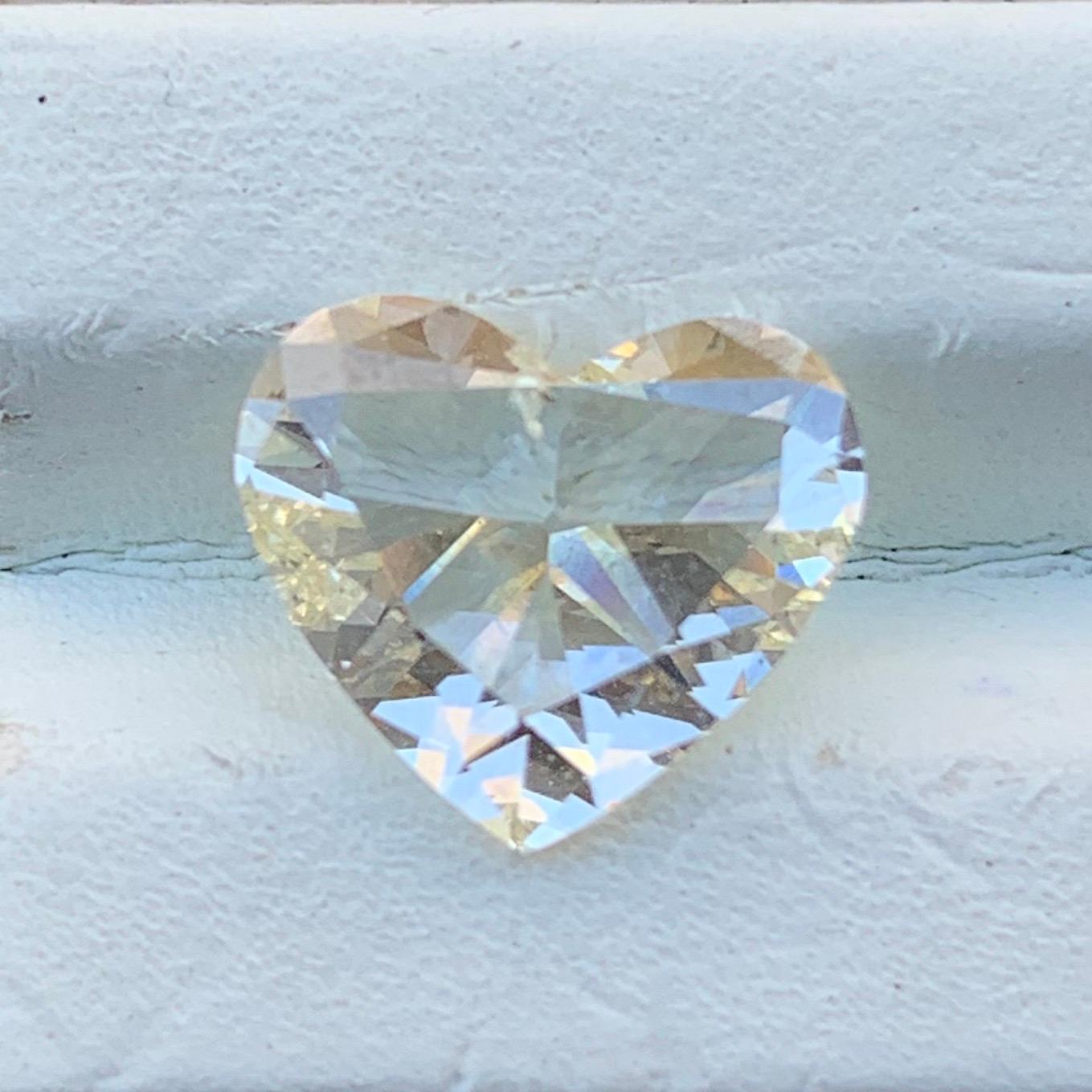 18K Rose Gold 2 Carat Heart shape and 2, 88 carat rose-cut Diamond Trilogy ring 5