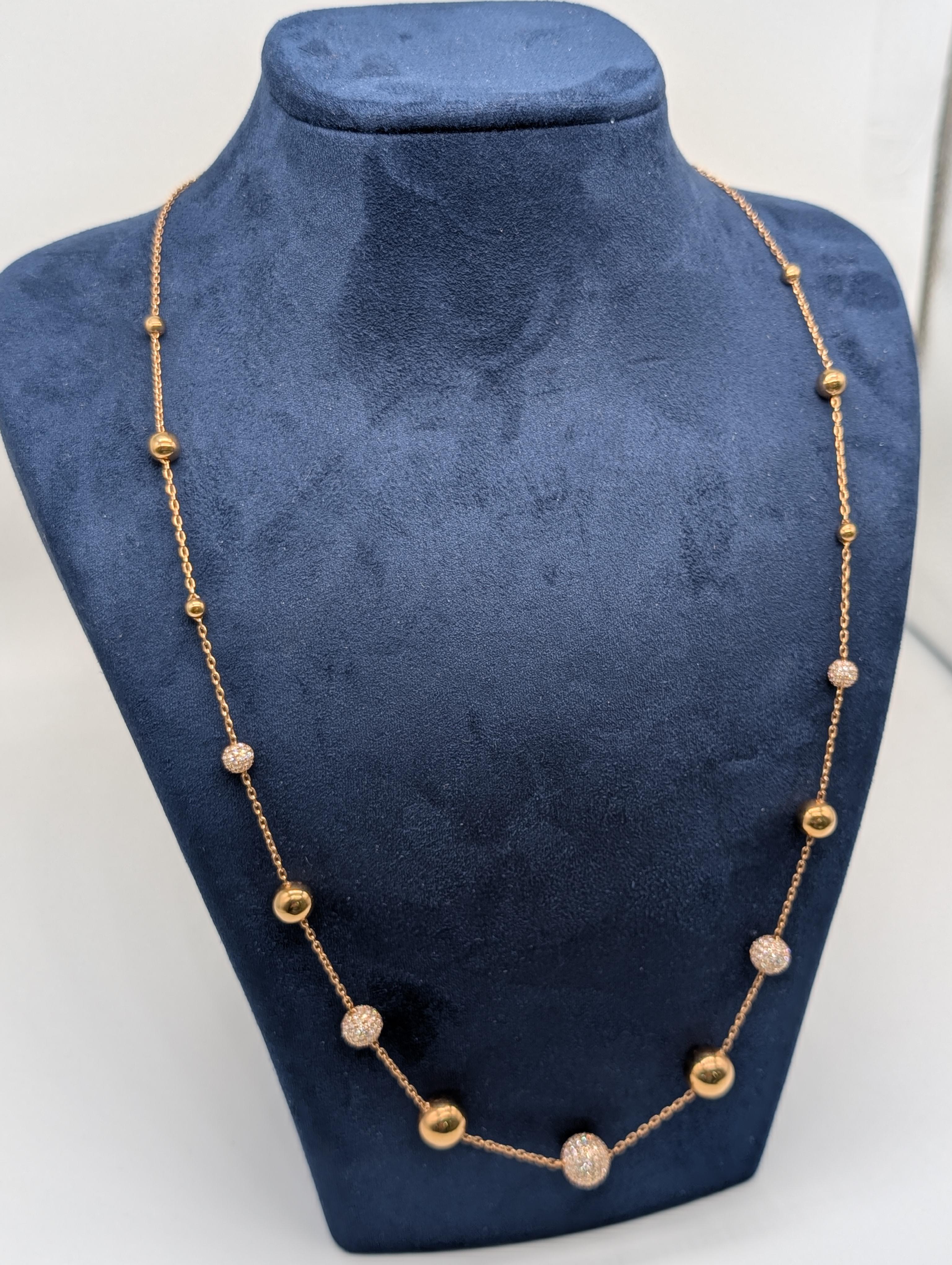 Women's 18K Rose Gold 24