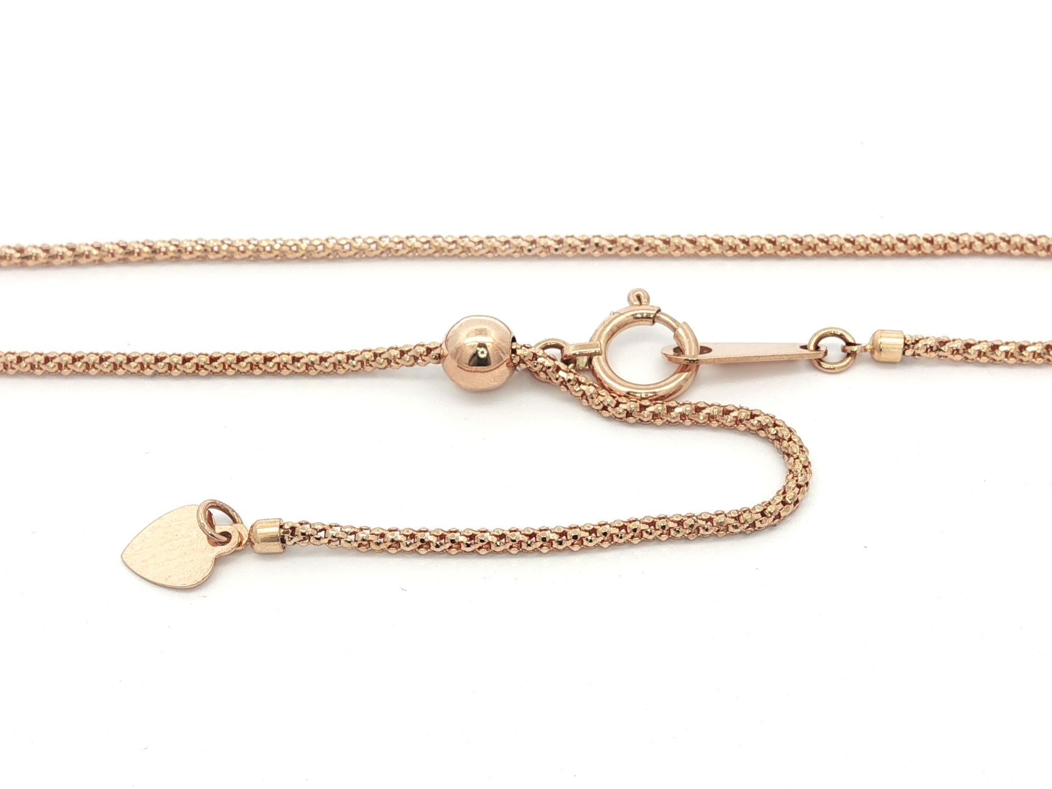 Taglio brillante Ciondolo a cuore reversibile in oro rosa 18k con diamante bianco nero e tormalina rosa da 4,1 carati in vendita