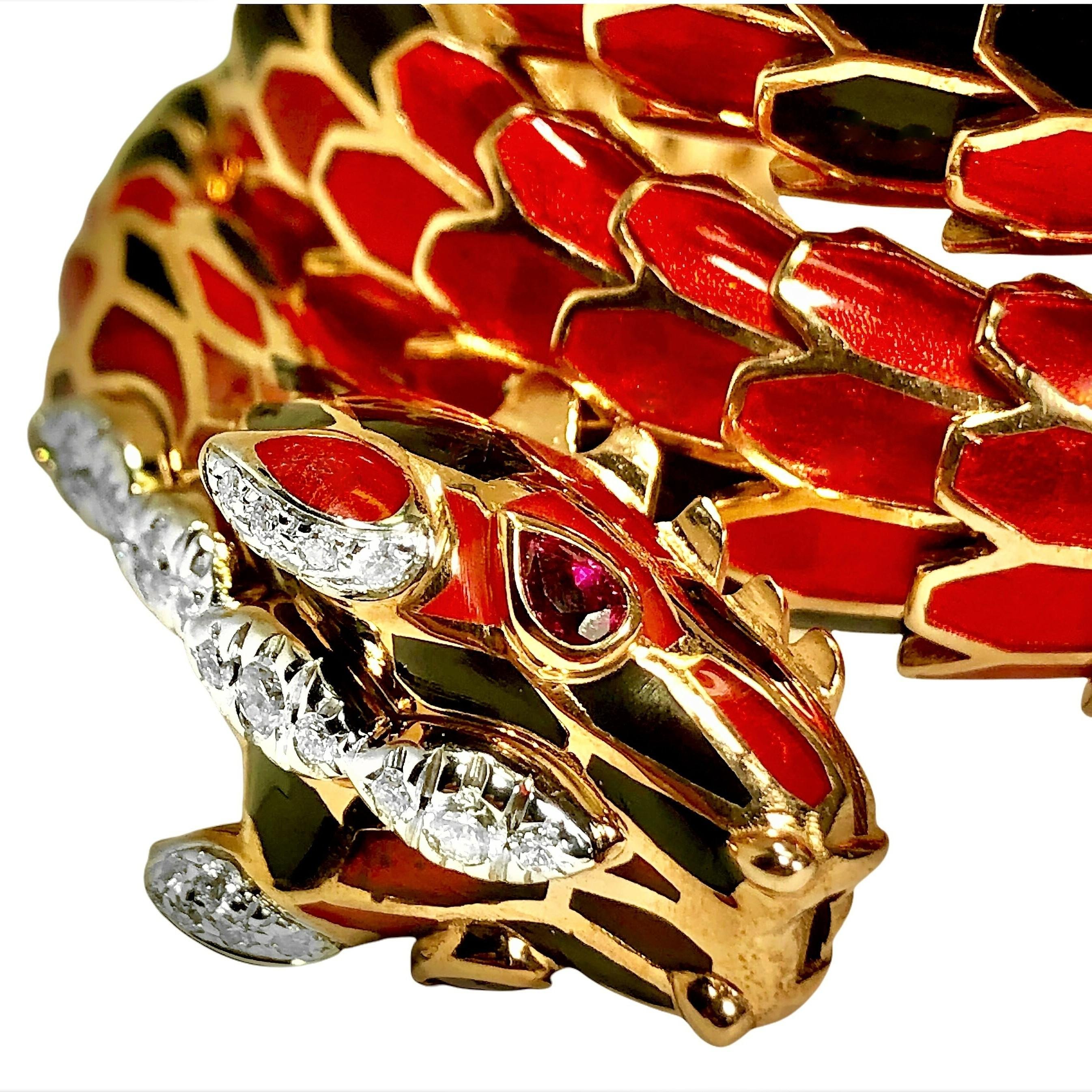 dragon wrap bracelet