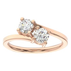 18K Rose Gold Artemis Diamond Ring '4/5 Ct. tw'
