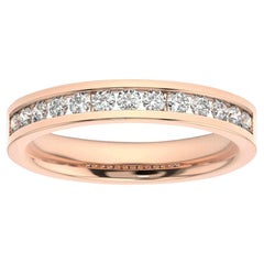Anillo Betty Diamond de oro rosa de 18 quilates '1/2 ct. tw'