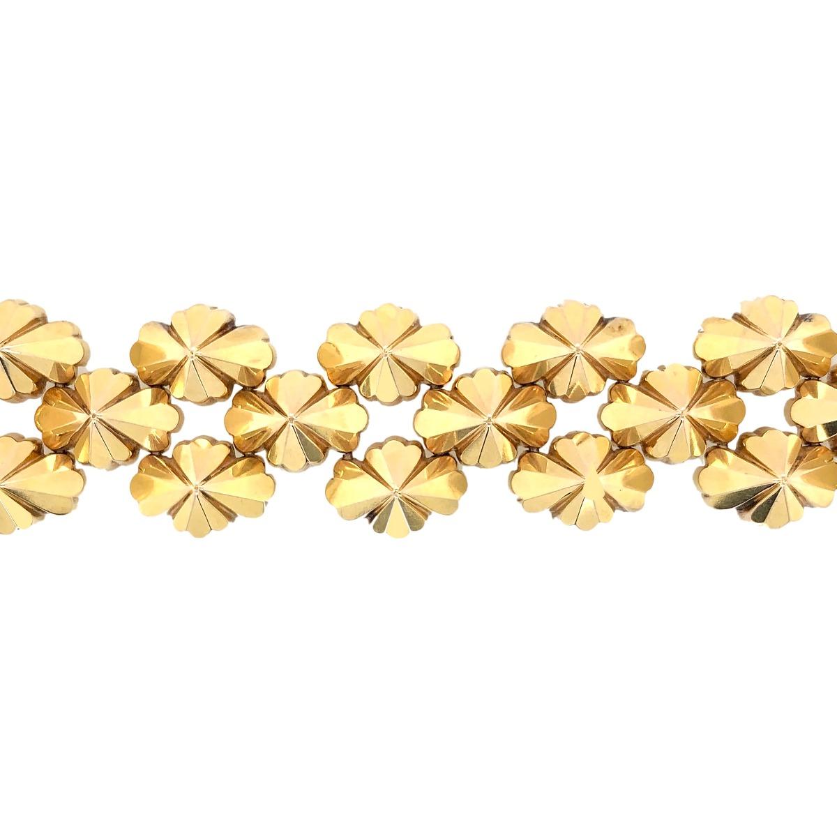 Bracelet en or rose 18 carats en vente 2