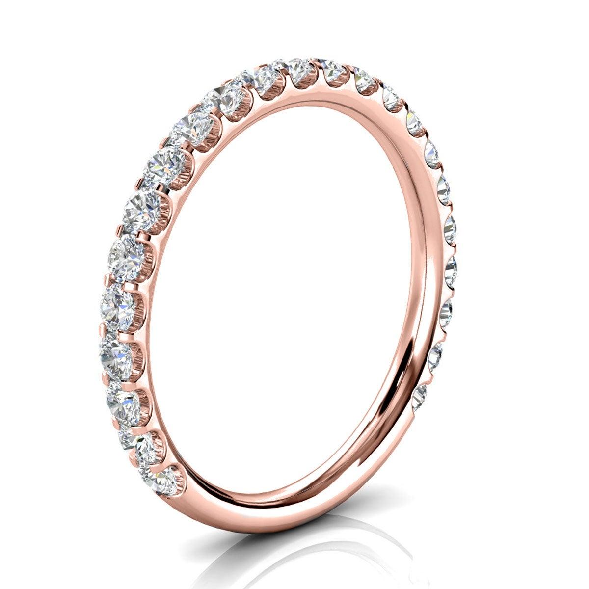For Sale:  18K Rose Gold Carole Micro-Prong Diamond Ring '1/2 Ct. tw' 2