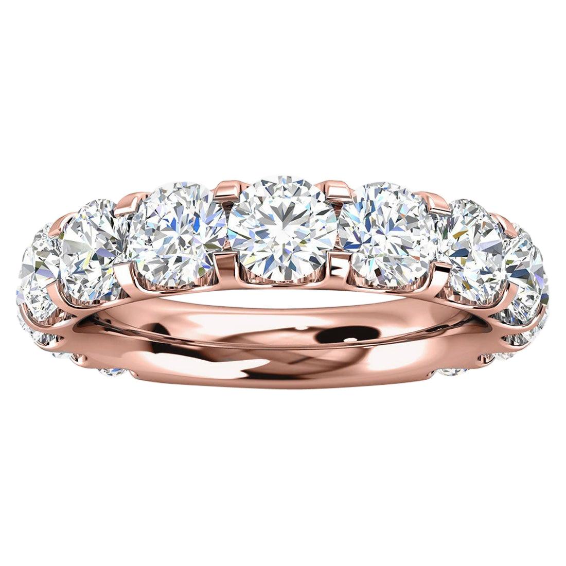 For Sale:  18k Rose Gold Carole Micro-Prong Diamond Ring '3 Ct. Tw'