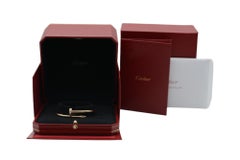 18 Karat Roségold Cartier Just On Clou Armband mit Diamanten in Voll gefasst