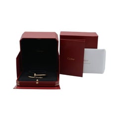 18K Rose gold Cartier Juste On Clue bracelet with diamonds full set
