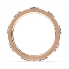18K Rose Gold Caterina Eternity Diamond Ring '4/5 Ct. tw'