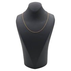 18K Rose gold Chopard chain