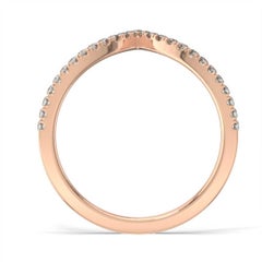 18 Karat Rose Gold Colmar Diamond Ring '1/4 Carat'