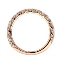 18K Rose Gold Constance Diamond Ring '2/5 Ct. tw'