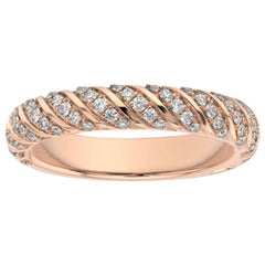 18K Rose Gold Constance Diamond Ring '2/5 Ct. tw'