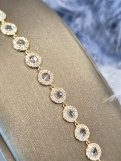 18K Rose Gold Diamond Bracelet