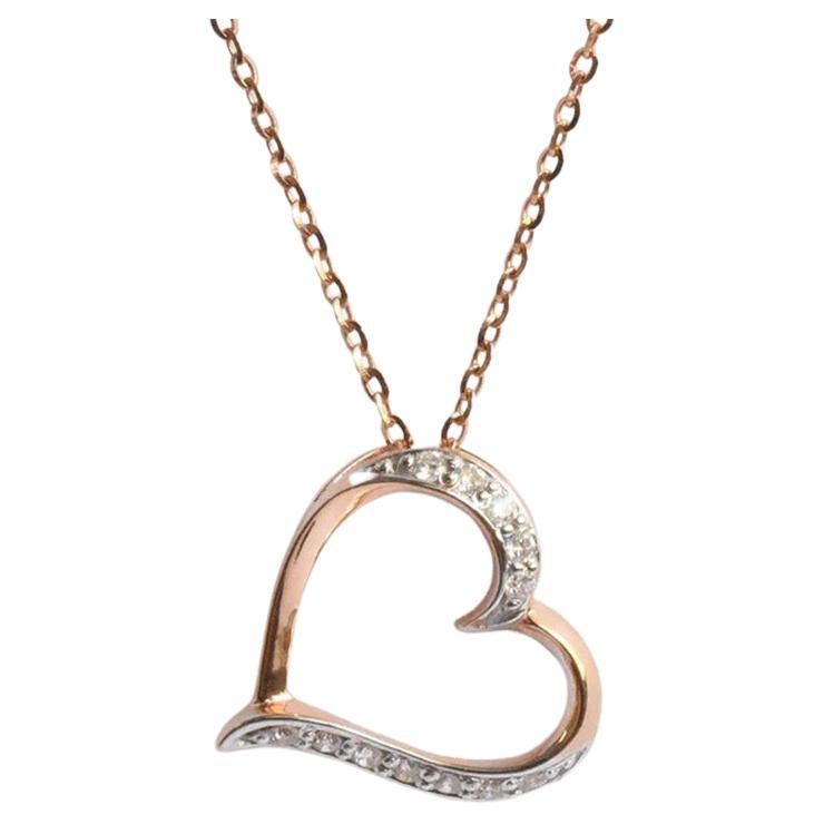 Hearts On Fire Mother Child Enduring Diamond Pendant Necklace 18k Gold
