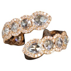 Used 18K Rose Gold Diamond Ring