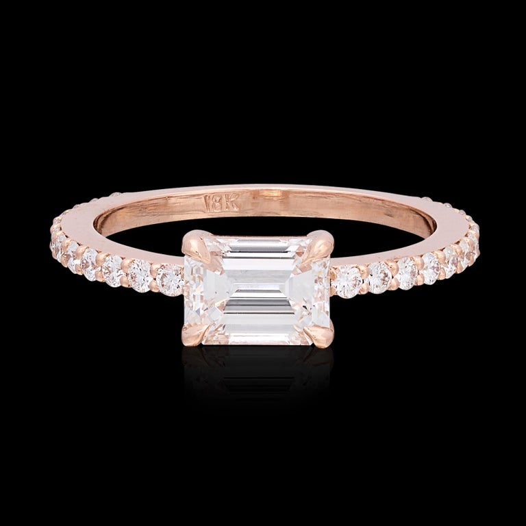 Bague Or 18 Carats Avec Diamants 1.68 Carat - Or Blanc - Éternité - Occasion