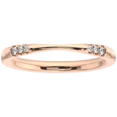 18K Rose Gold Evelyn Diamond Ring