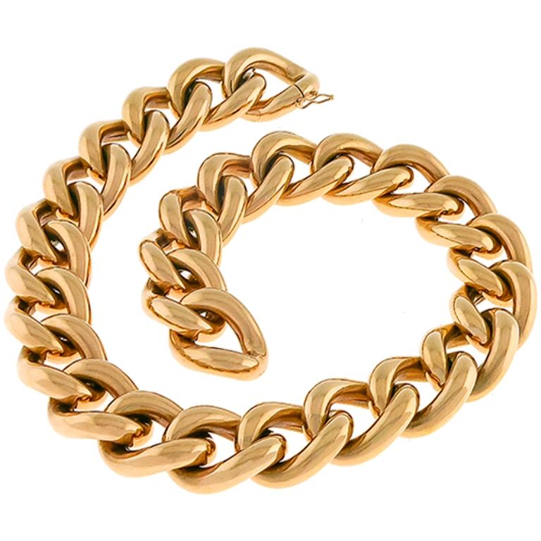 Rose gold figaro chain Outlet