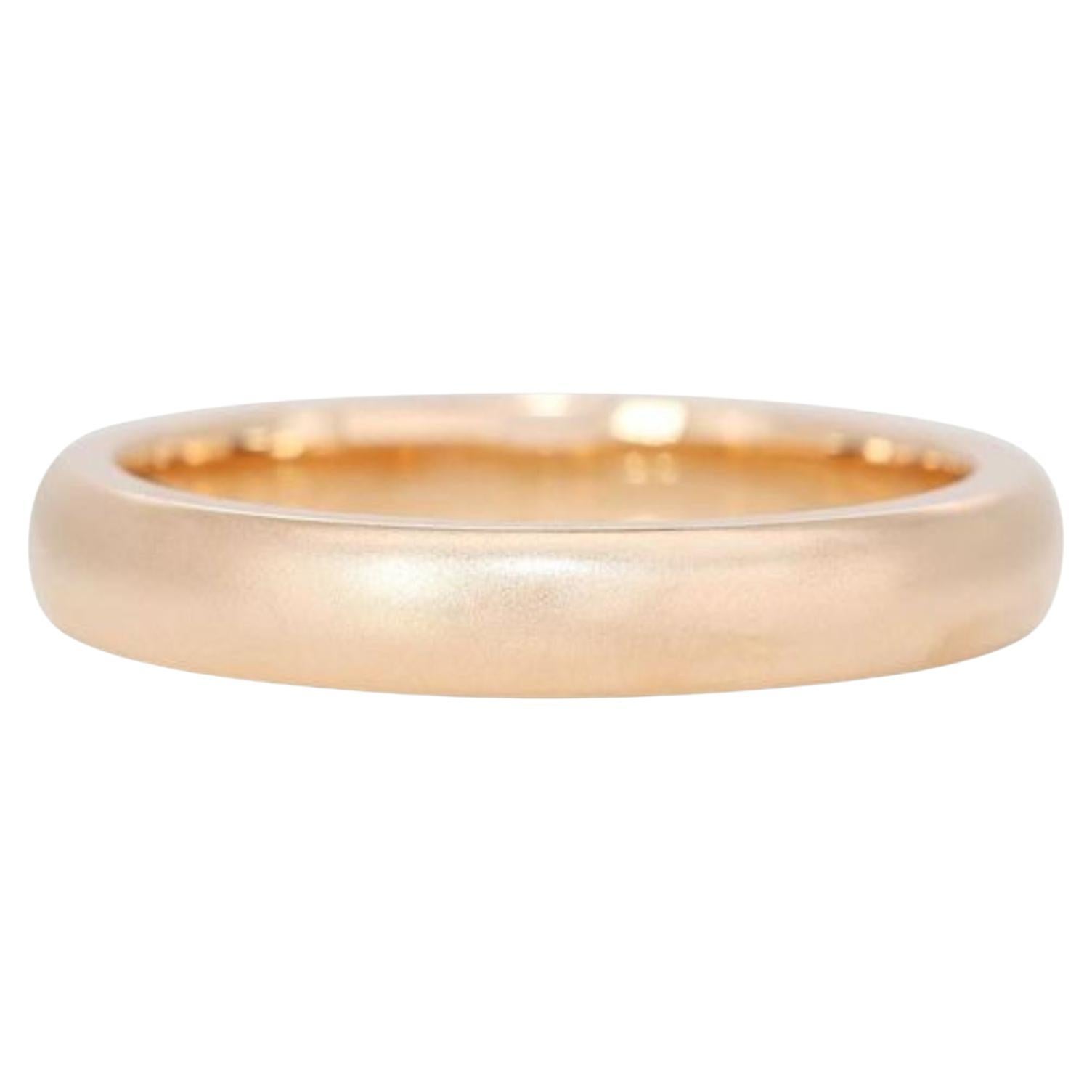 18K Rose Gold Fusion of Tradition and Trend Ring