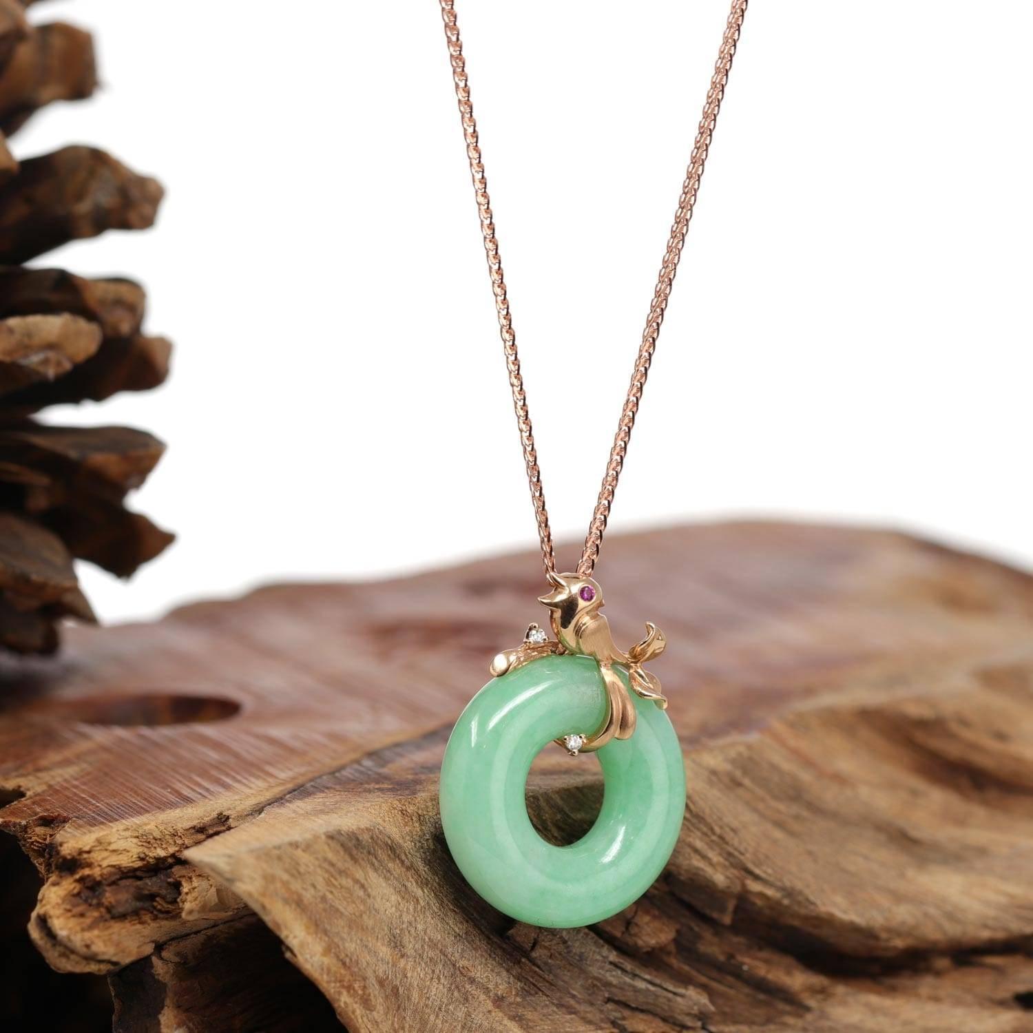 jade pendant necklace