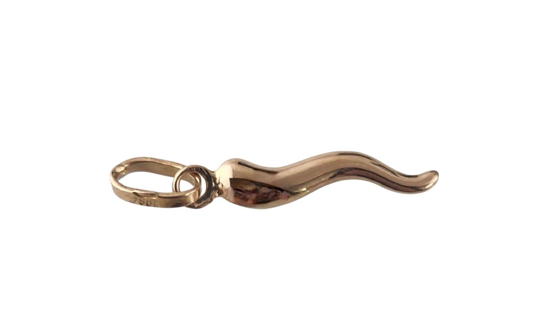 Ciondolo di Horn in oro rosa 18k #23059