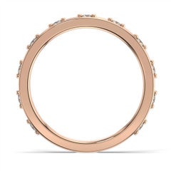 18 Karat Rose Gold Janet Floating Diamond Ring '1/5 Carat'