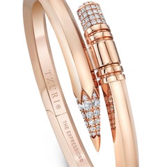 18K Rose Gold Large Expression Bracelet