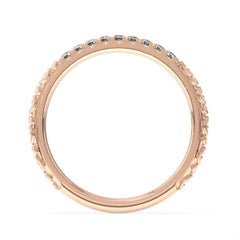 18K Rose Gold Leia Diamond Ring '1/10 Ct. tw'