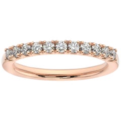 18K Rose Gold Mae Crown Diamond Ring '1/2 Ct. tw'