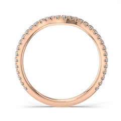 18 Karat Rose Gold Nati Diamond Ring '1/4 Carat'
