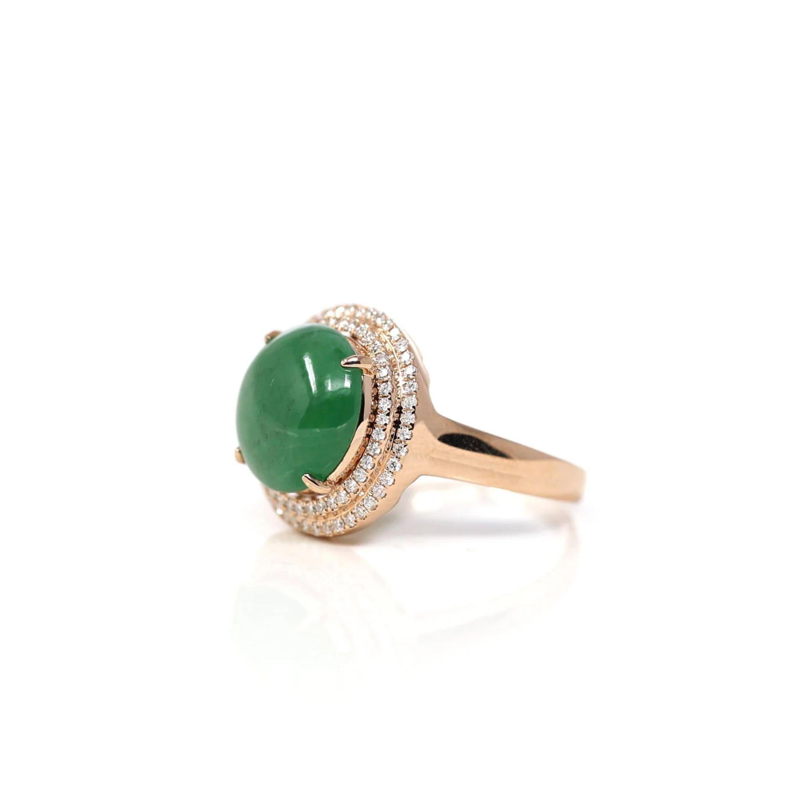 jade stone engagement ring