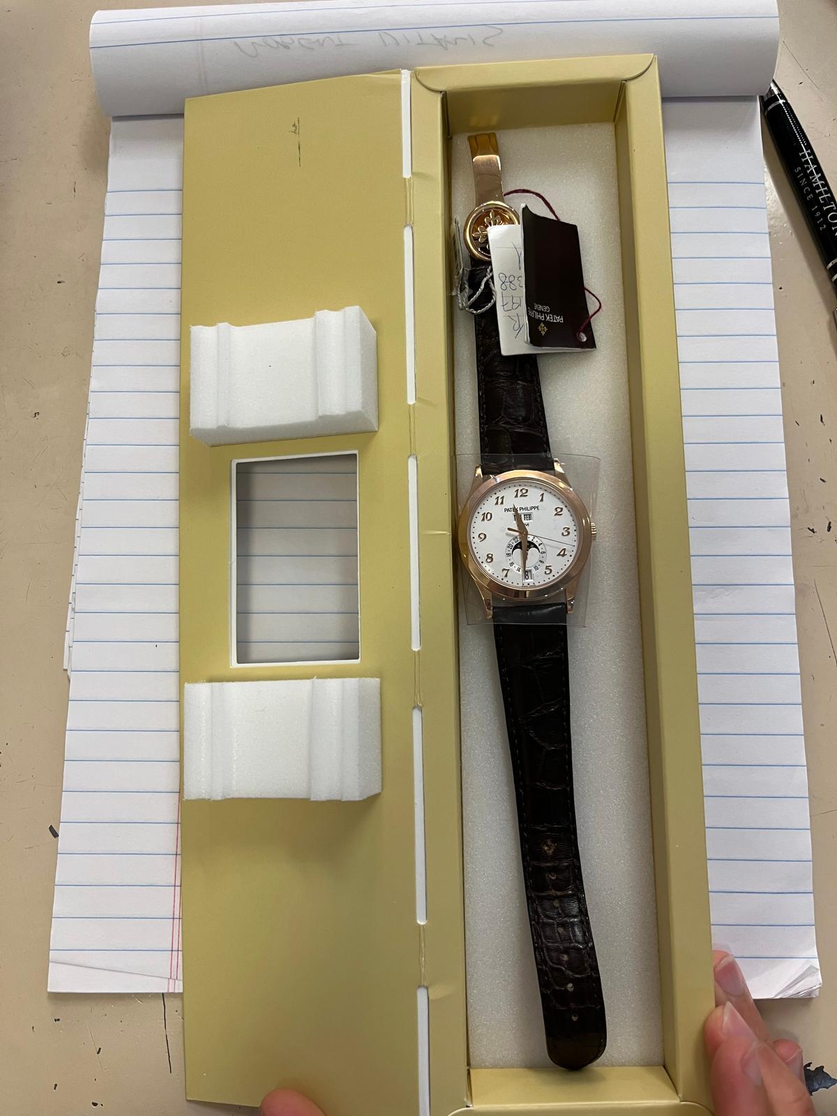 patek philippe annual calendar rose gold