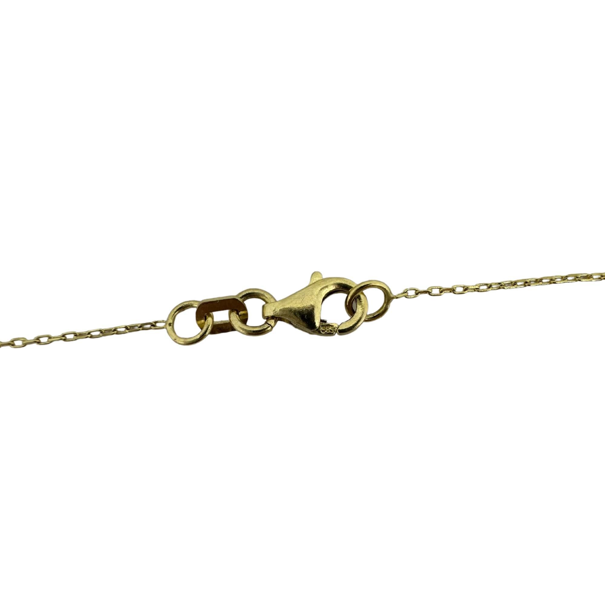Collana a farfalla con zaffiro rosa in oro rosa 18 carati e catena in oro giallo 14 carati In condizioni buone in vendita a New York, NY