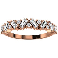 18k Rose Gold Sharvit Diamond Ring '1/3 Ct. Tw'