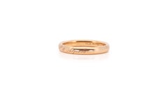 Bague à anneau fin en or rose 18k, Van Cleef & Arpels