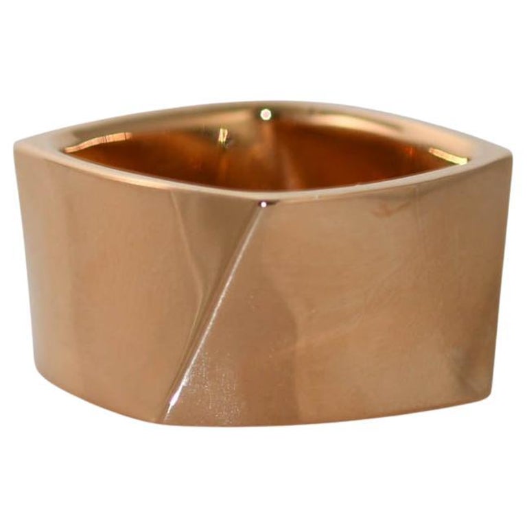 18K Rose Gold Tiffany and CO Ring, 22.8g For Sale at 1stDibs