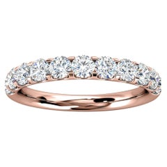 18k Rose Gold Valerie Micro-Prong Diamond Ring '1 Ct. Tw'