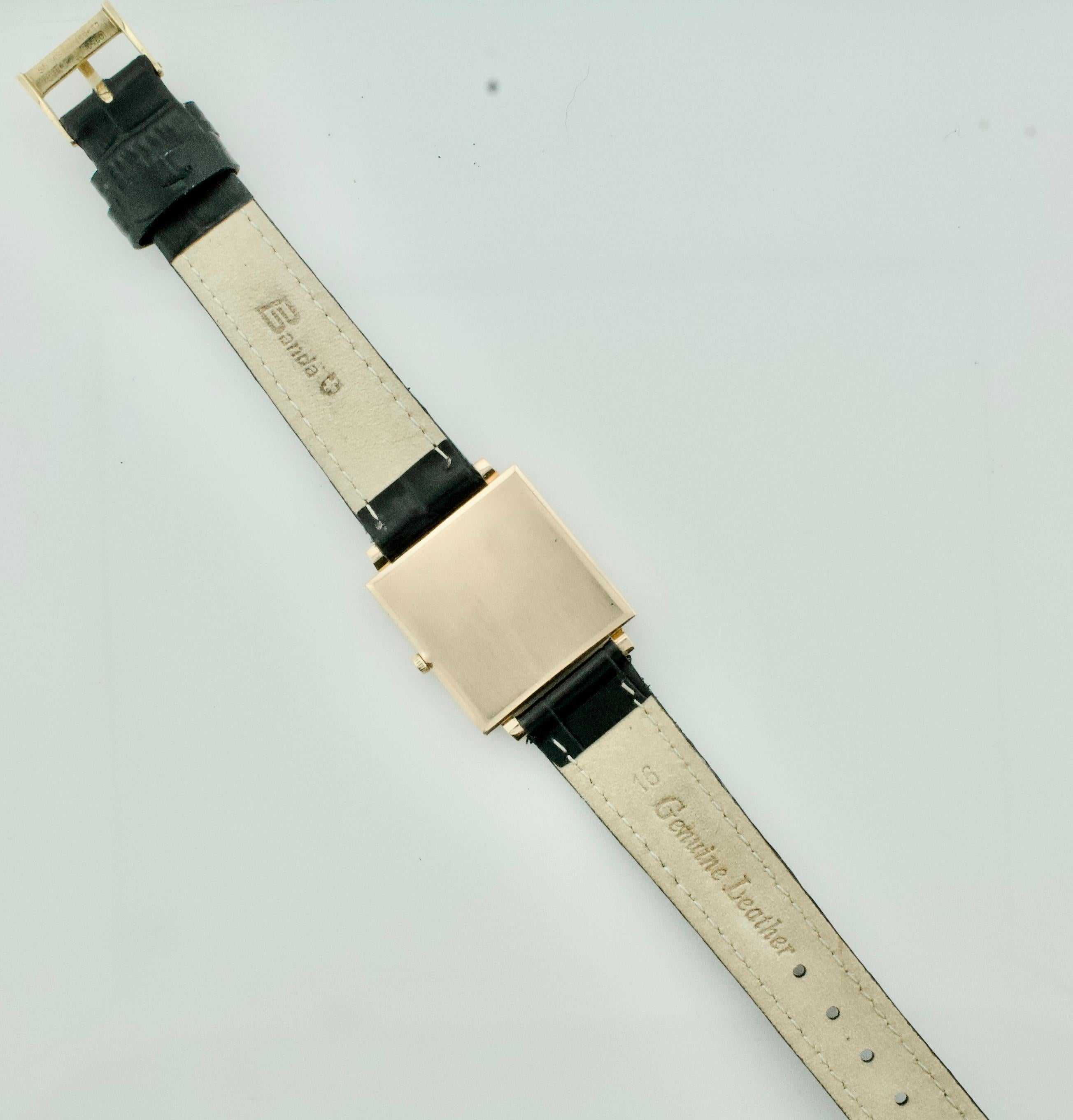 Orologio da polso Vacheron Constantin d'epoca in oro rosa 18k, circa anni '60 in vendita 1