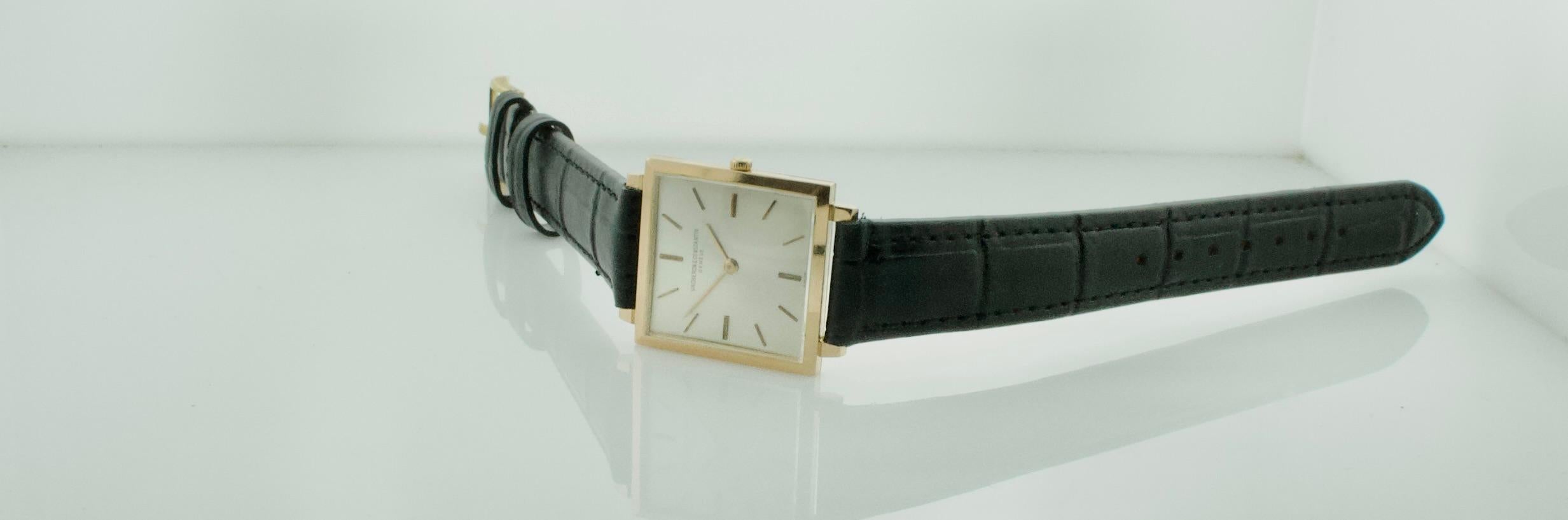 Orologio da polso Vacheron Constantin d'epoca in oro rosa 18k, circa anni '60 in vendita 2