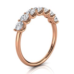 18 Karat Roségold Winter-Diamantring '1 Karat „Cow's