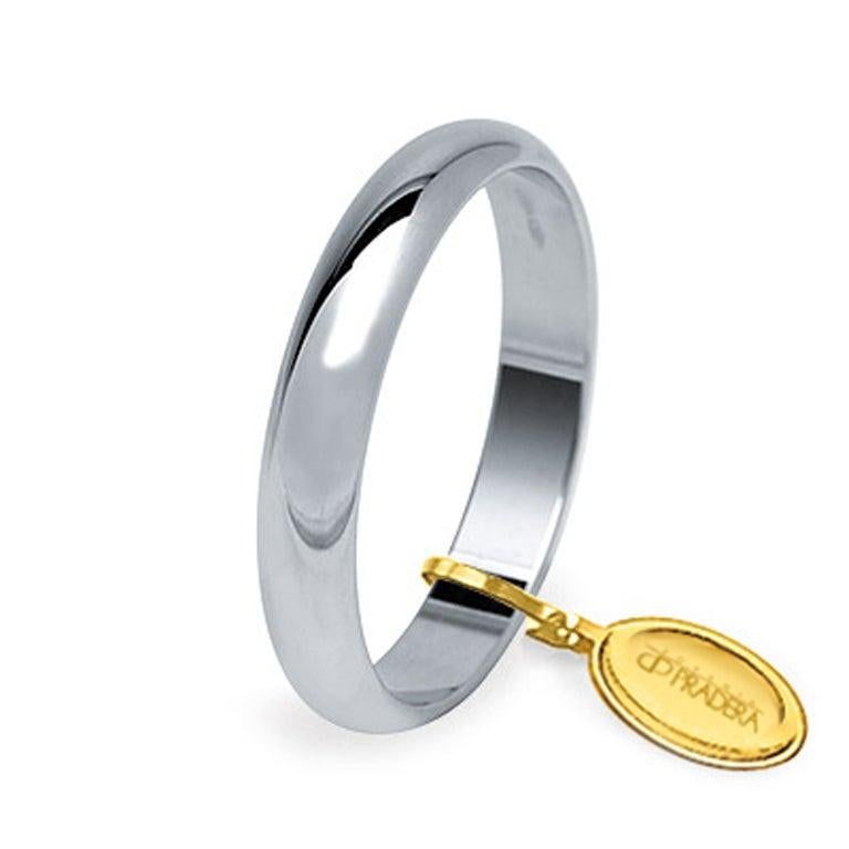 For Sale:  18K Rose White or Yellow Gold Pradera Classic Wedding Band 2
