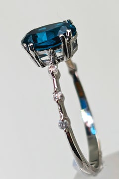 18K solid GOLD Diamond London Nova ring