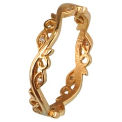 18k Solid Gold lausanne ring