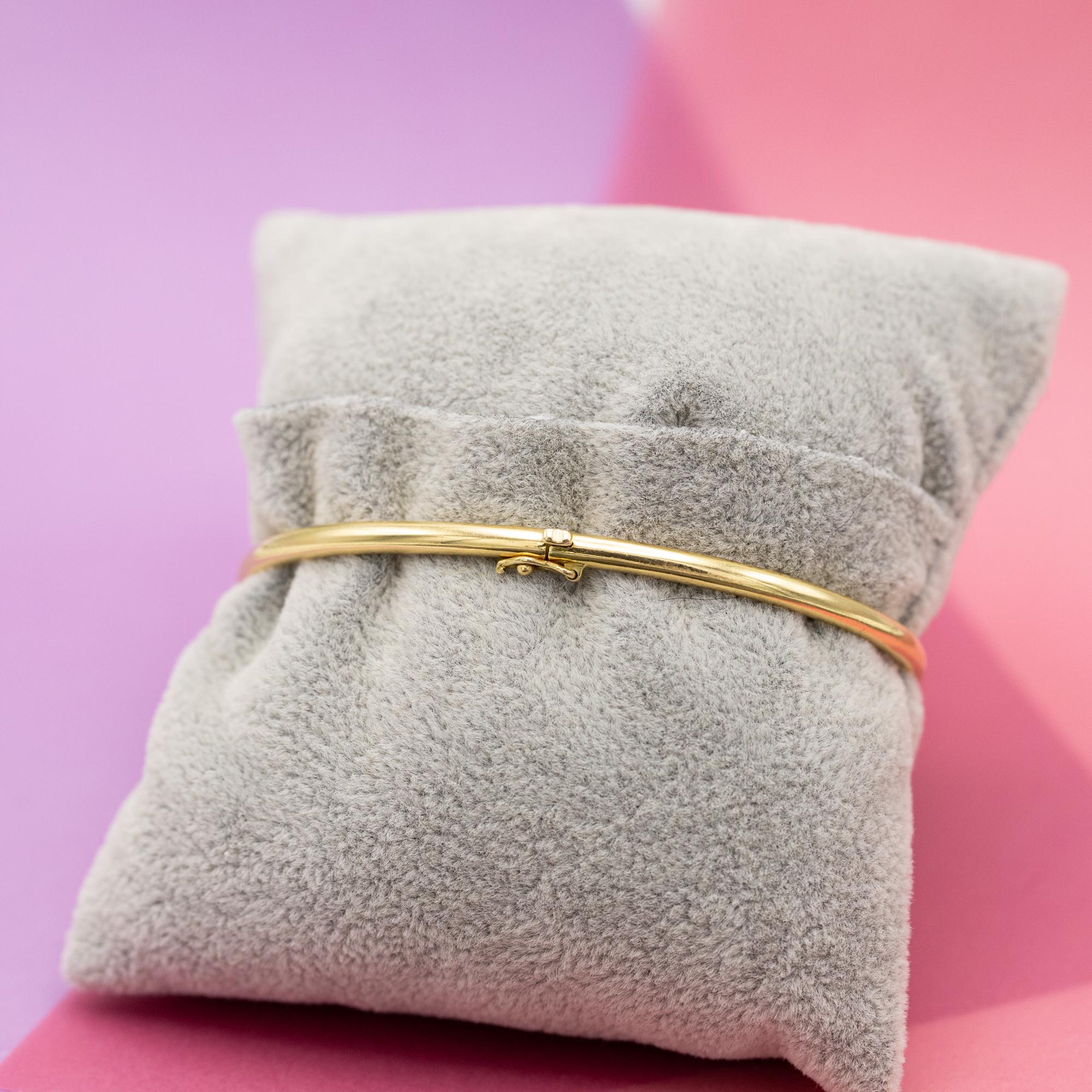 18k solid gold panther bracelet - Vintage tiger bangle - 1980's statement jewel 5
