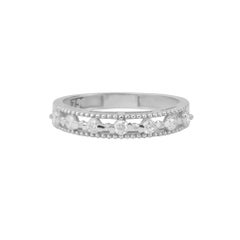 18K solid Gold Star night ring